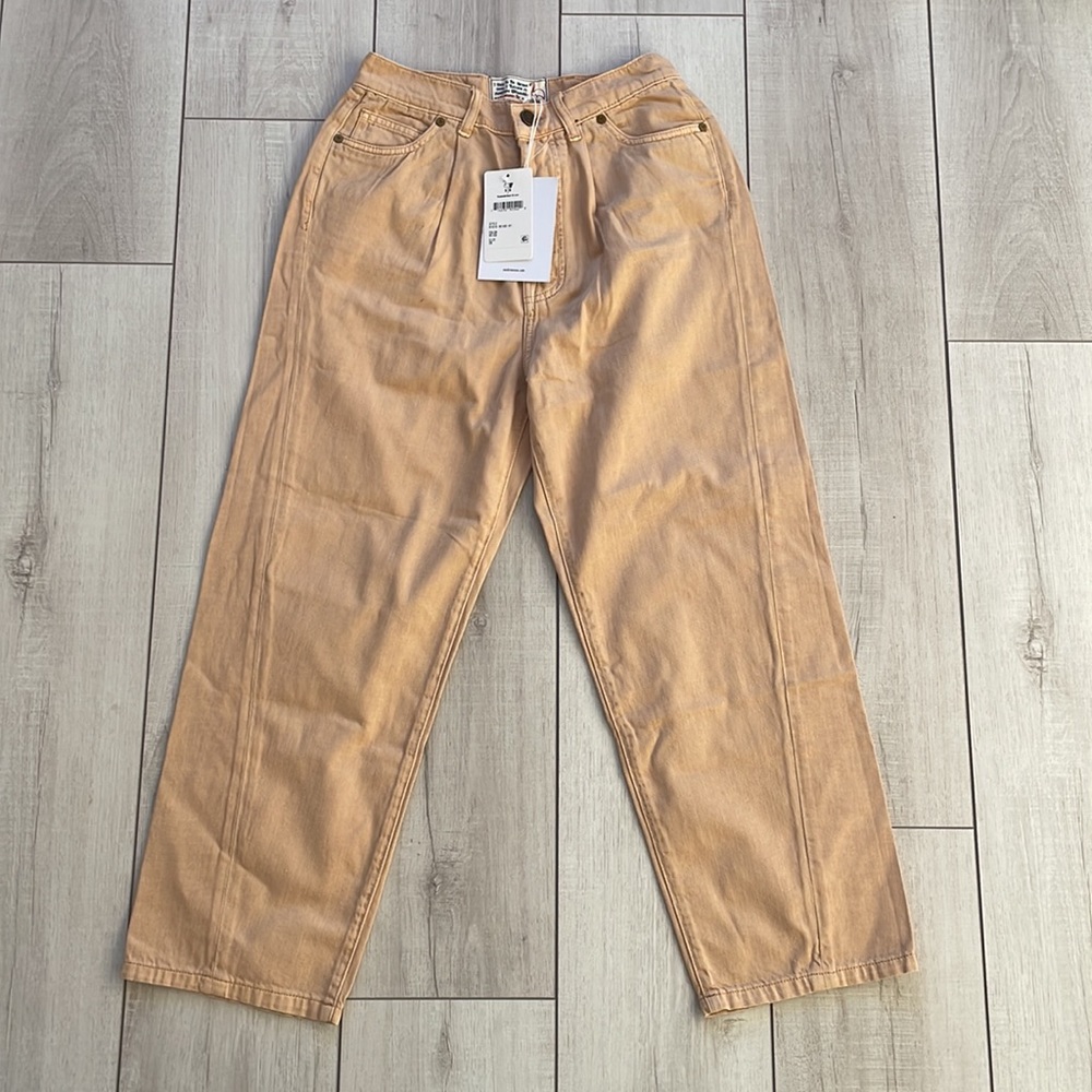 12. NWT Sandrine Rose Jeans- R1016 Beige